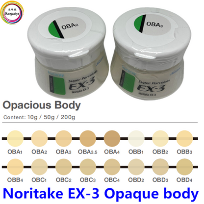 Noritake EX-3 Opaciocus Body Porcelain 50g