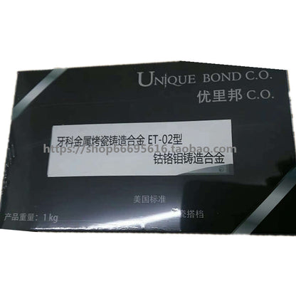 UNIQUE BOND C.O Cobalt chromium molybdenum cast ceramic alloy/1KG